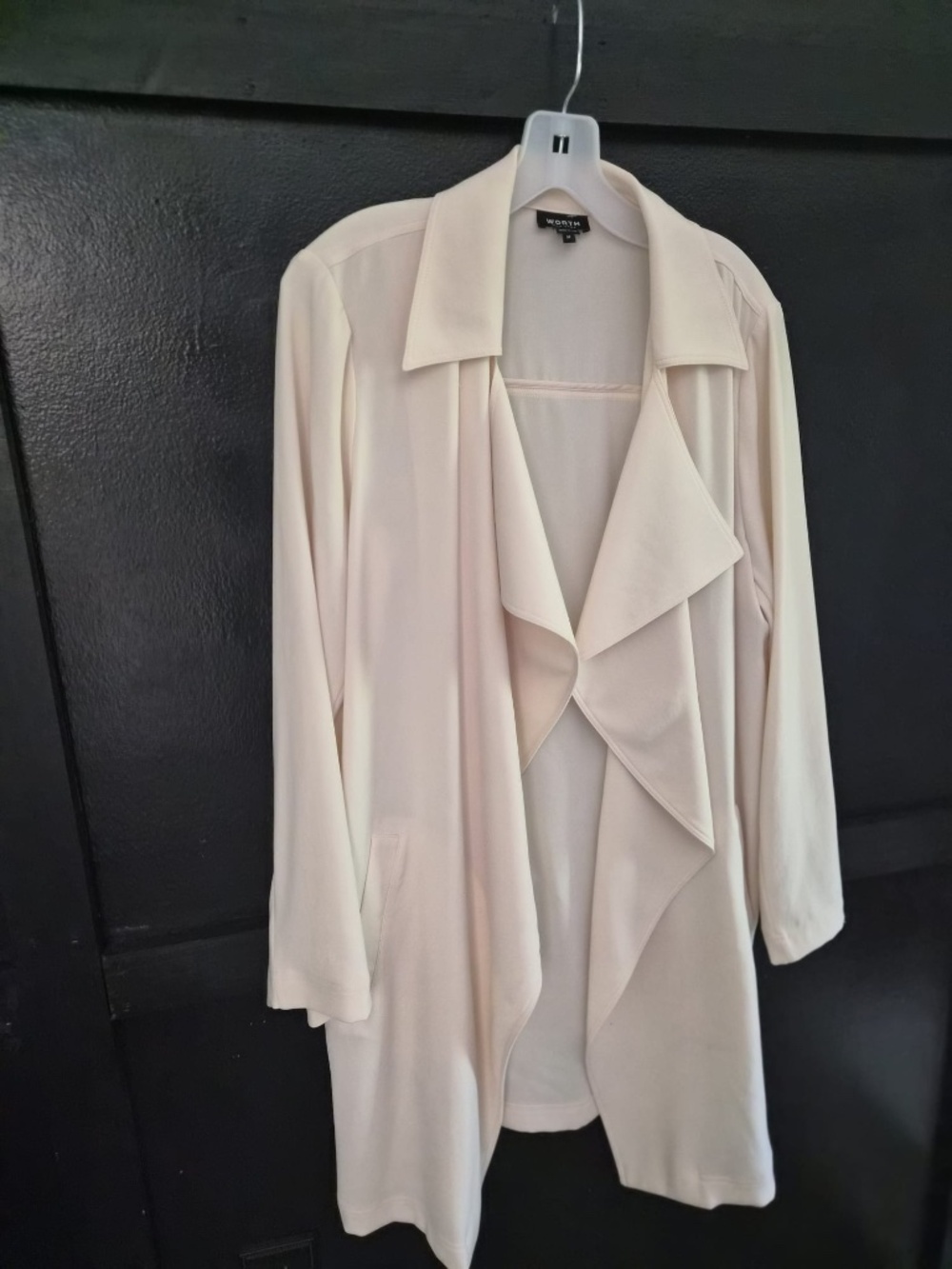 Worth | Oversized Jacket | Cream Color | Size Medium